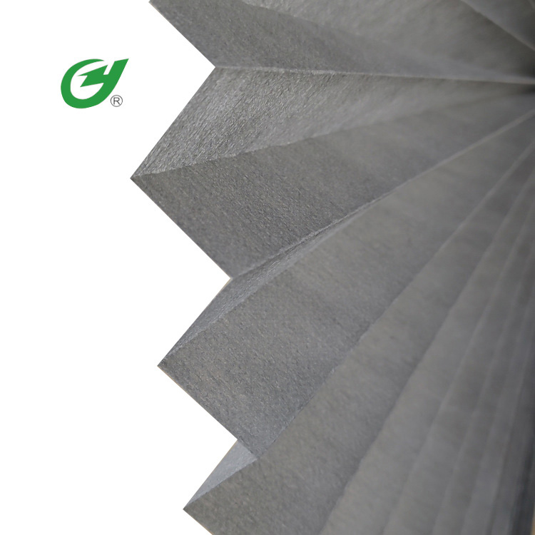 PET Chemical Bond Nonwoven Tyg För Gardiner (PleatedHoneycomb)